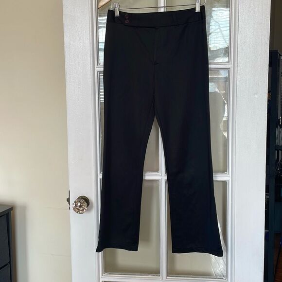 Amy Byer polyester women’s black wide leg pants trousers for work or the office - Picture 1 of 12